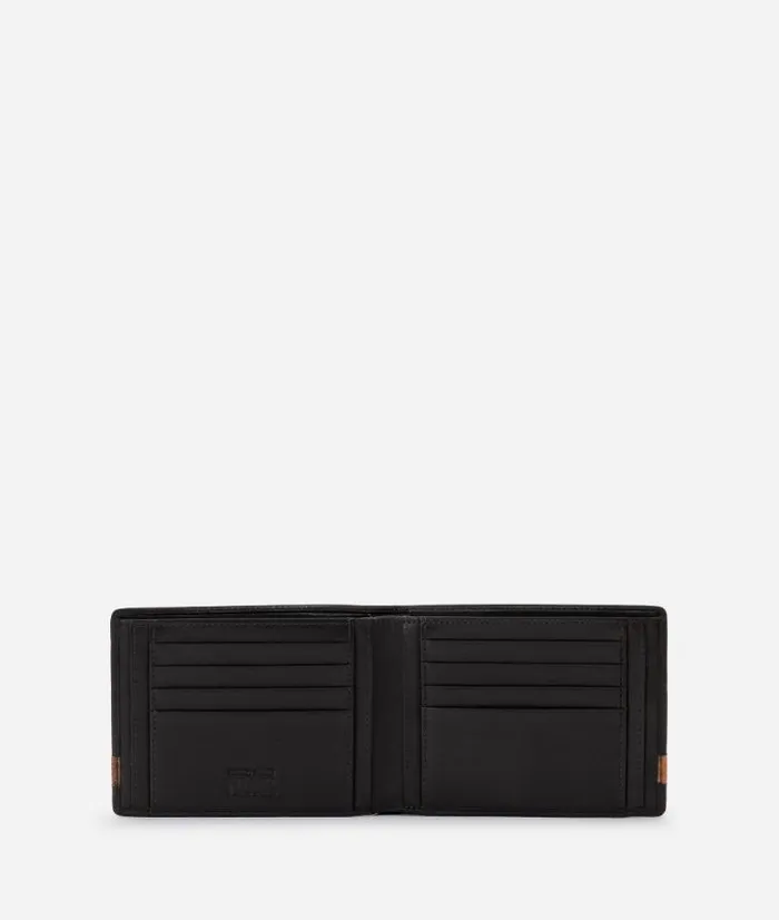 Man Wallets Alviero Martini Medium Geo Classic Leather Wallet Brown