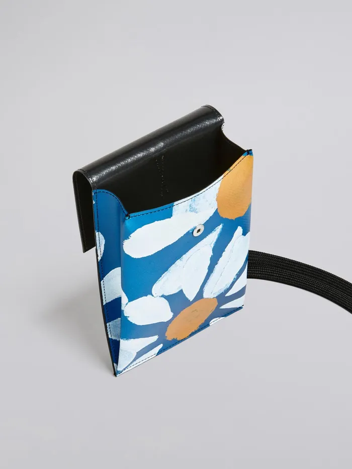 Marni Euphoria Print Phone Case Royal Mens Wallets and Small Leather Goods Marni Euphoria Print Phone Case Royal Mens Wallets and Small Leather Goods