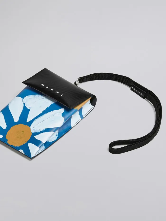Marni Euphoria Print Phone Case Royal Mens Wallets and Small Leather Goods Marni Euphoria Print Phone Case Royal Mens Wallets and Small Leather Goods