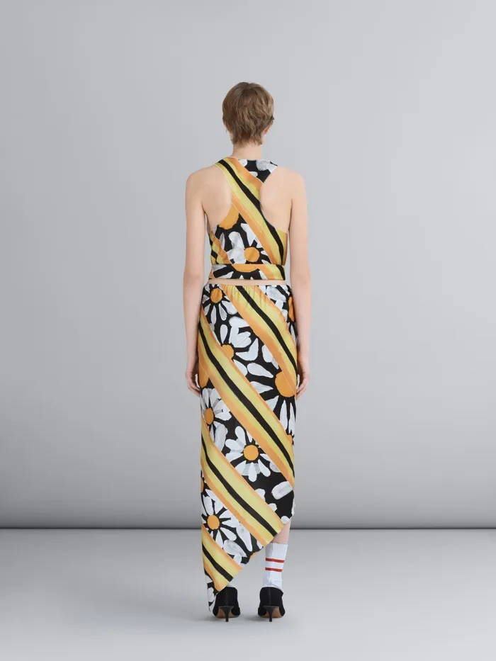 Marni Euphoria Print Viscose Jersey Pencil Skirt Black Womens Skirts Marni Euphoria Print Viscose Jersey Pencil Skirt Black Womens Skirts