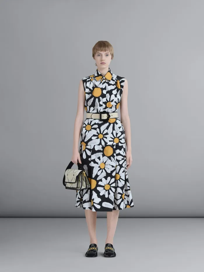 Marni Trunk Soft Medium Bag In White Gram Jacquard Silk White Womens Handbags Marni Trunk Soft Medium Bag In White Gram Jacquard Silk White Womens Handbags