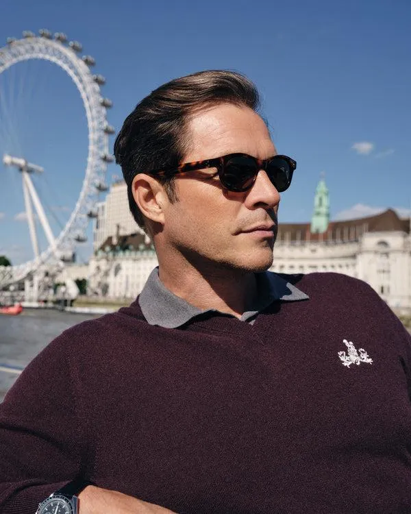 Men 007 Short Sleeve Cotton Cashmere Polo T ShirtIn Smoke Grey Smoke Grey NPeal Polos and Tshirts Men 007 Short Sleeve Cotton Cashmere Polo T ShirtIn Smoke Grey Smoke Grey NPeal Polos and Tshirts