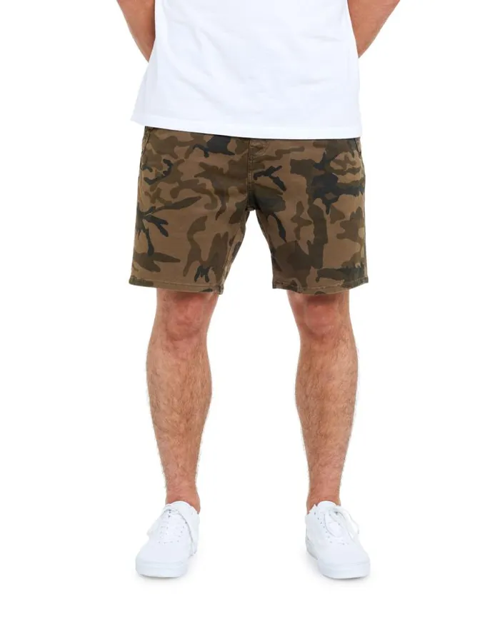 Men039s Short DENING SHORT MARLEY CAMO Eshop PullIn Dening Shorts