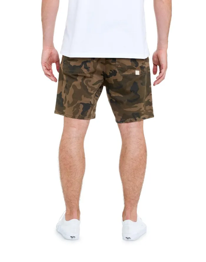 Men039s Short DENING SHORT MARLEY CAMO Eshop PullIn Dening Shorts