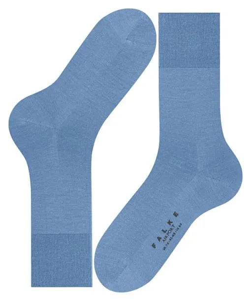 Men Airport Men Socks Cornflower Blue FALKE Socks