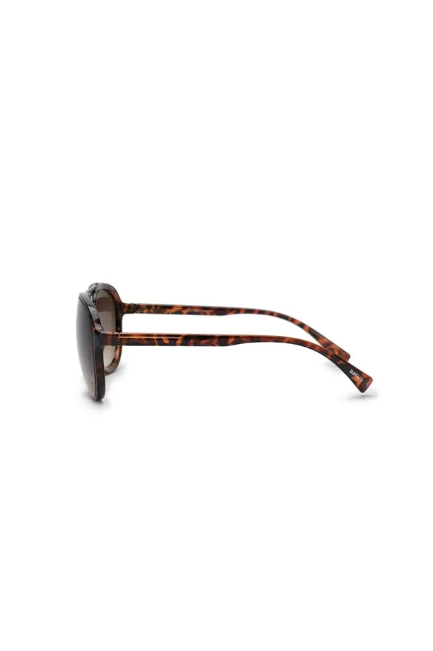 Men Aviator Sunglasses With Dark Tortoise Frame Tortoise Buffalo David Bitton Sunglasses