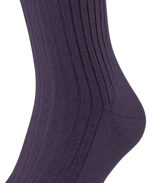 Men Bristol Pure Men Kneehigh Socks Amethyst FALKE Knee High Socks