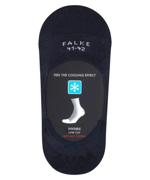 Men Cool 247 Men No Show Socks Dark Navy FALKE No Show Socks