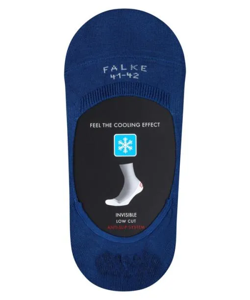 Men Cool 247 Men No Show Socks Royal Blue FALKE No Show Socks