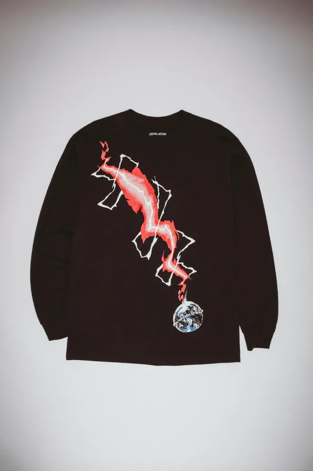 Men Divine Intervention LS Tee Fucking Awesome Long Sleeve Tee