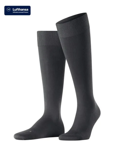 Men Energizing Cotton Men Kneehigh Socks Anthracite FALKE Functionals