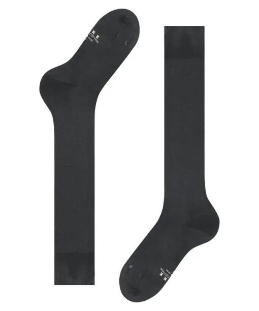 Men Energizing Cotton Men Kneehigh Socks Anthracite FALKE Functionals