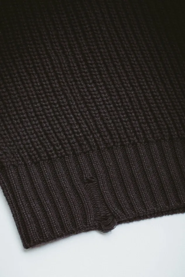 Men FA Knitted Crewneck Sweater Fucking Awesome Sweaters Men FA Knitted Crewneck Sweater Fucking Awesome Sweaters