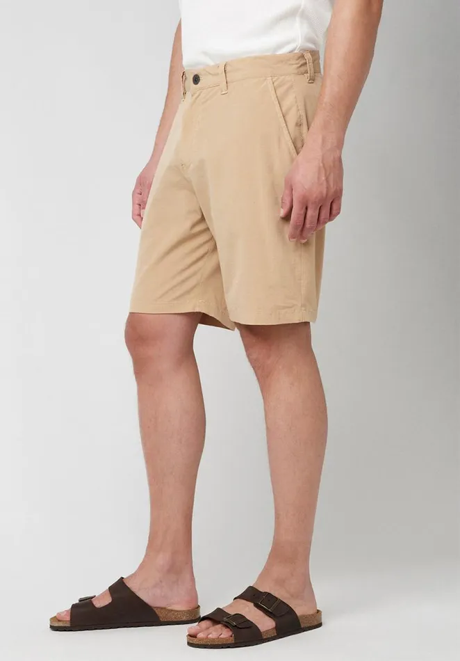 Men Hanuzo Stretch Shorts Charcoal Buffalo David Bitton Shorts