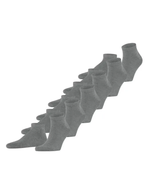 Men Happy 6Pack Men Sneaker Socks Light Greymel FALKE Ankle Socks