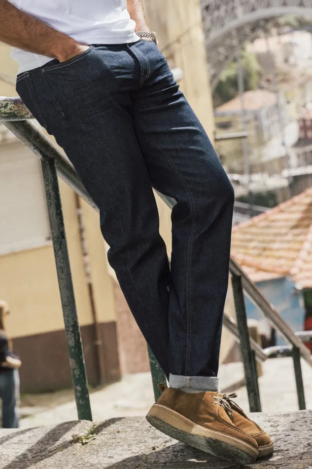 Men Jeans MOS MOSH MMGAndy Avenue Jeans Dark Blue Denim
