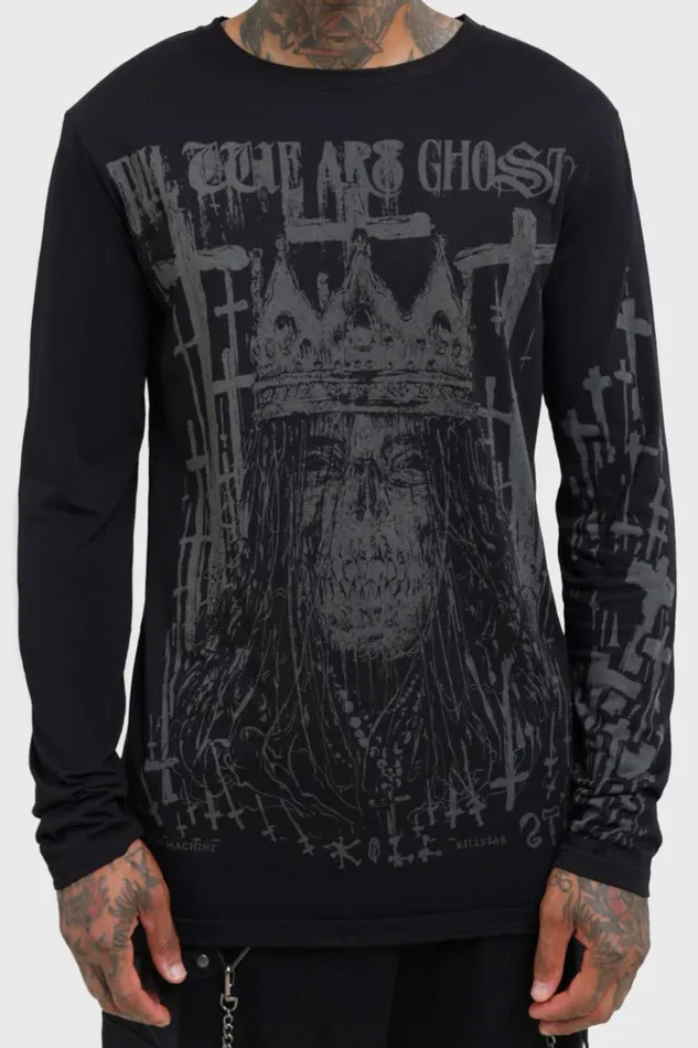 Men Long Sleeves Killstar Diablo Doom Long Sleeved Top