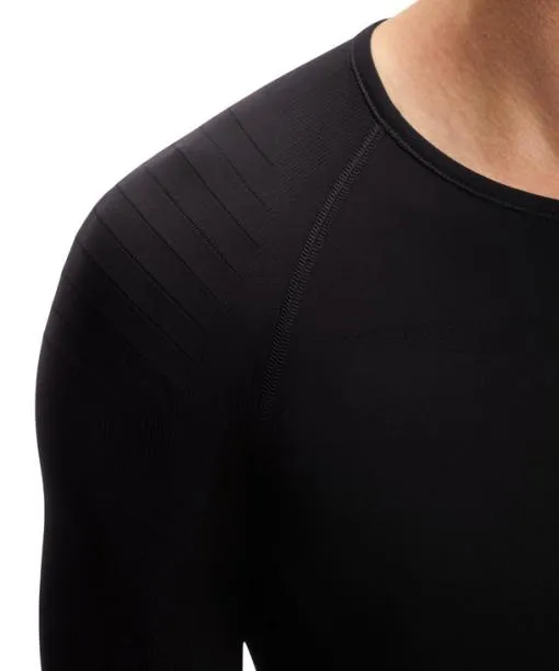 Men Men Long Sleeve Shirt Warm Black FALKE Long Sleeve Shirts