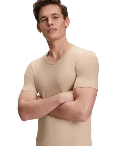Men Men TShirt Roundneck Climate Control Camel FALKE Shirts
