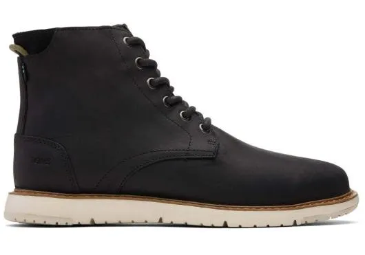 Men MenHillside Boot Water Resistant Black TOMS Boots
