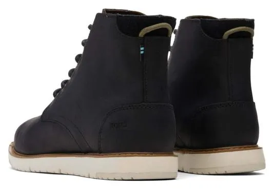 Men MenHillside Boot Water Resistant Black TOMS Boots