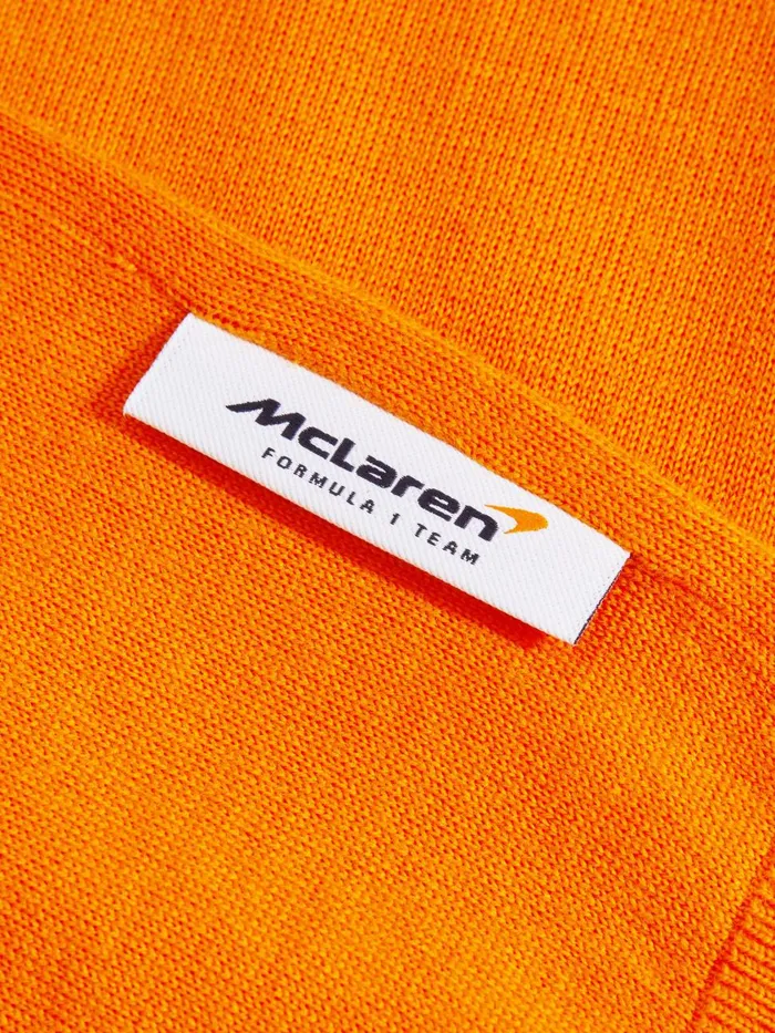 Men Reiss Polo Shirts F1 Merino Wool Polo Shirt Papaya