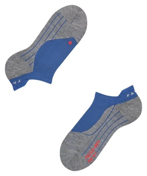 Men RU4 Endurance Invisible Men Running No Show Socks Athletic Blue FALKE Running Socks