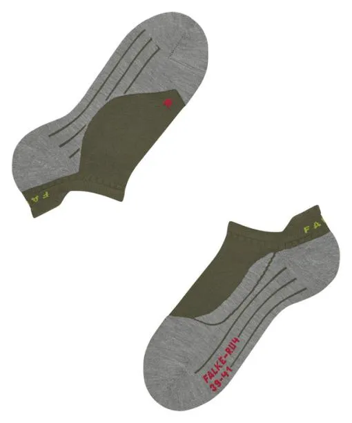 Men RU4 Endurance Invisible Men Running No Show Socks Herb FALKE Running Socks