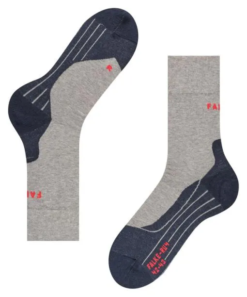 Men RU4 Endurance Men Running Socks Lightgrey FALKE Running Socks