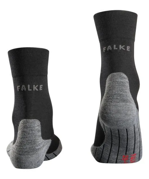 Men RU4 Endurance Wool Men Running Socks Black FALKE Running Socks