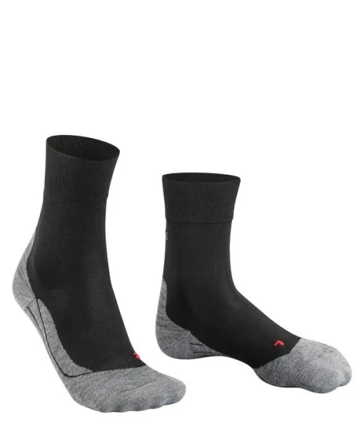 Men RU4 Endurance Wool Men Running Socks Black FALKE Running Socks