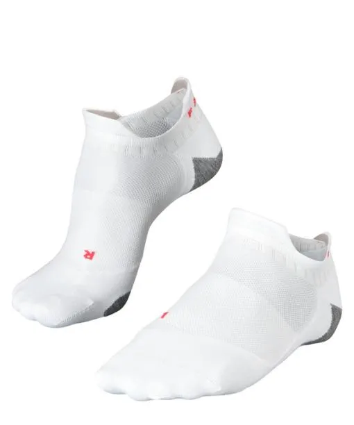 Men RU5 Race Invisible Men Running No Show Socks White FALKE Running Socks