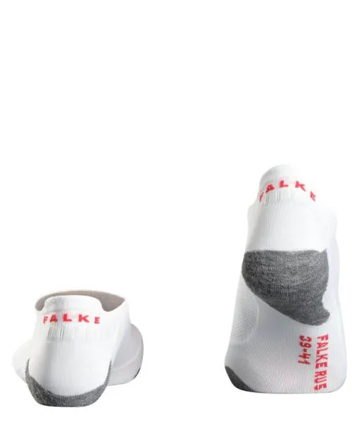 Men RU5 Race Invisible Men Running No Show Socks White FALKE Running Socks