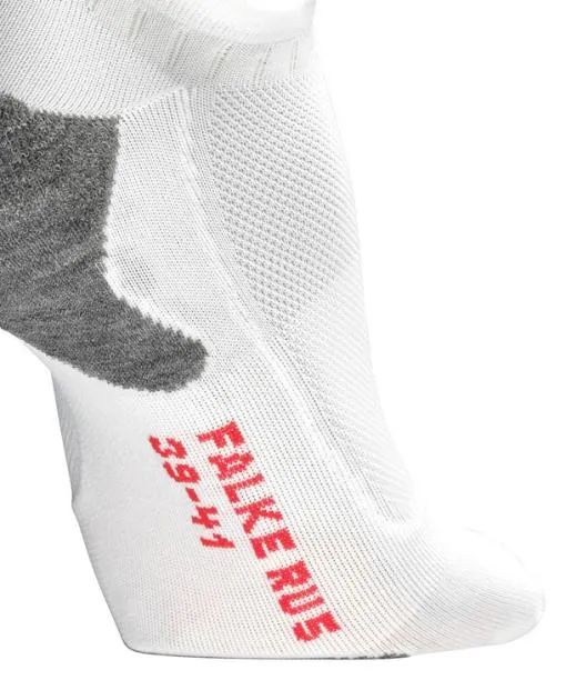 Men RU5 Race Invisible Men Running No Show Socks White FALKE Running Socks