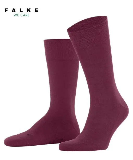 Men Sensitive New York Men Socks Red Plum FALKE Functionals