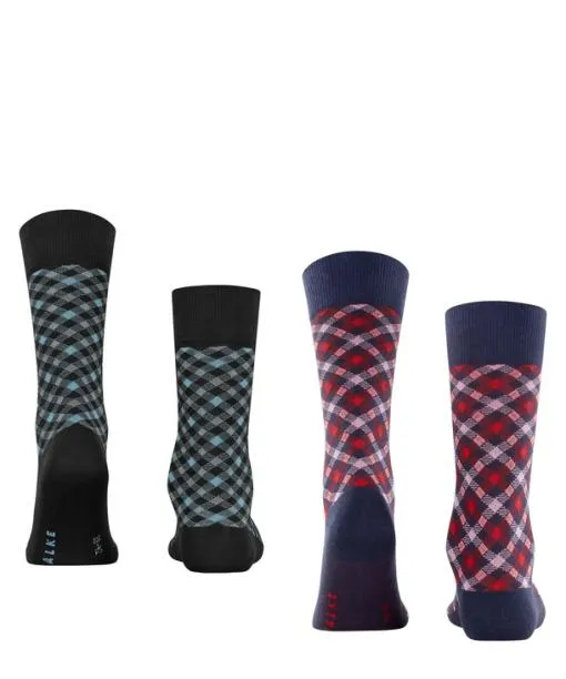 Men Smart Check Bundle 2Pack Men Socks Sortiment FALKE Socks