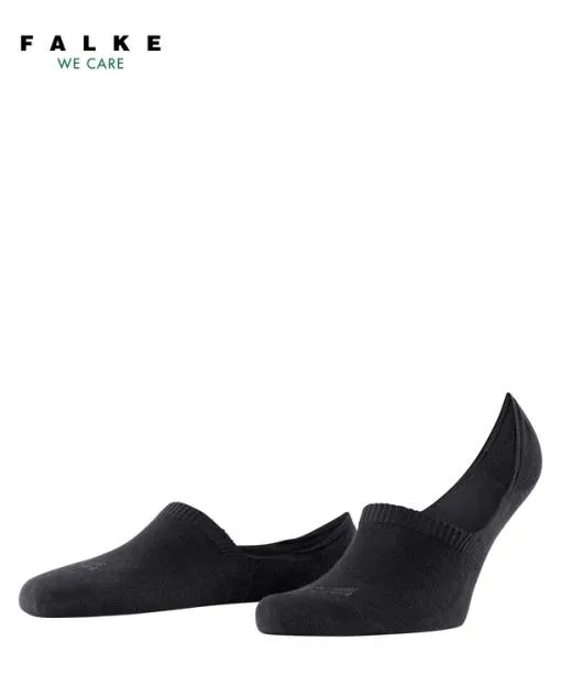 Men Step High Cut Men No Show Socks Black FALKE No Show Socks