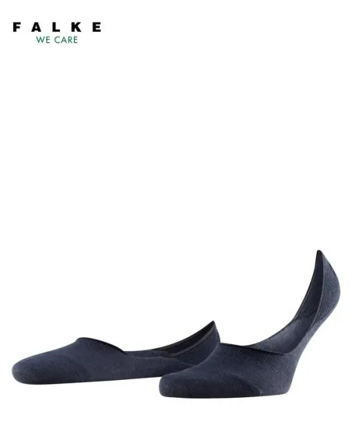 Men Step Medium Cut Men No Show Socks Dark Navy FALKE No Show Socks