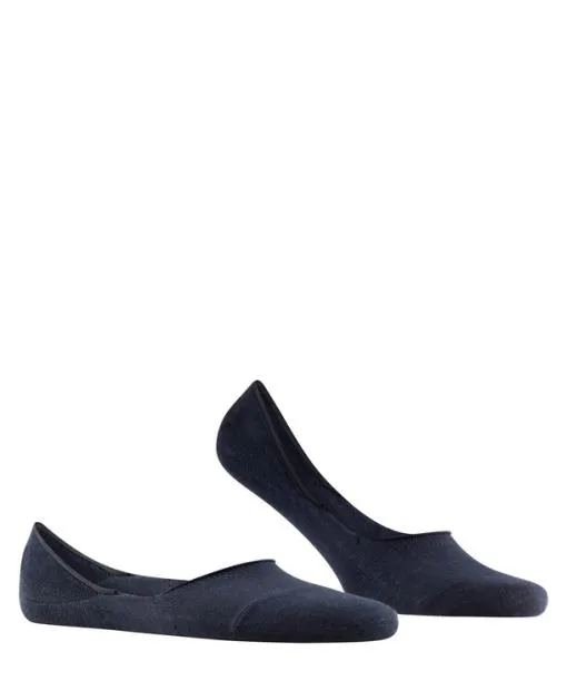 Men Step Medium Cut Men No Show Socks Dark Navy FALKE No Show Socks