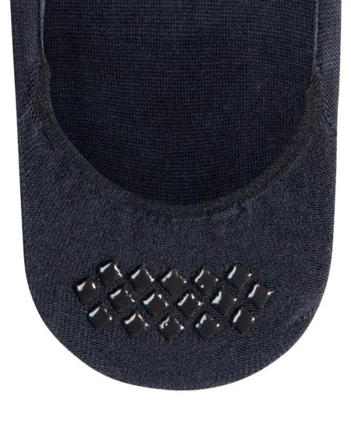 Men Step Medium Cut Men No Show Socks Dark Navy FALKE No Show Socks