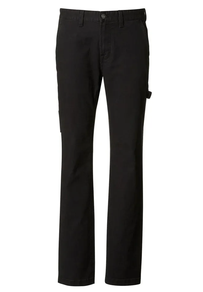 Men Straight Six Black Men039s Carpenter Pants Black Buffalo David Bitton Straight Six