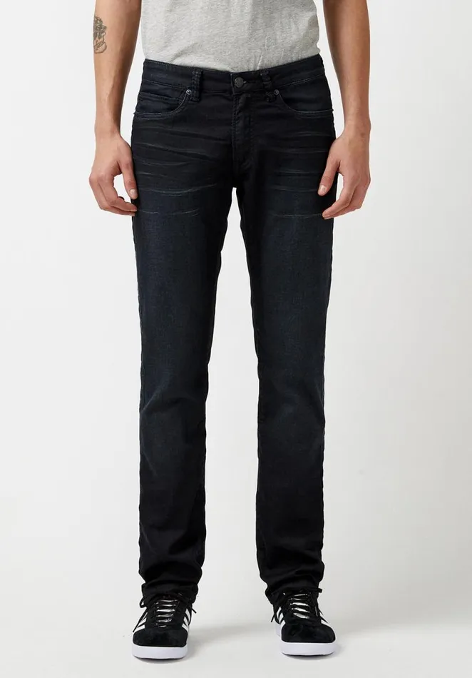 Men Straight Six Coated and Sanded Jeans Indigo Buffalo David Bitton Straight Six Men Straight Six Coated and Sanded Jeans Indigo Buffalo David Bitton Straight Six