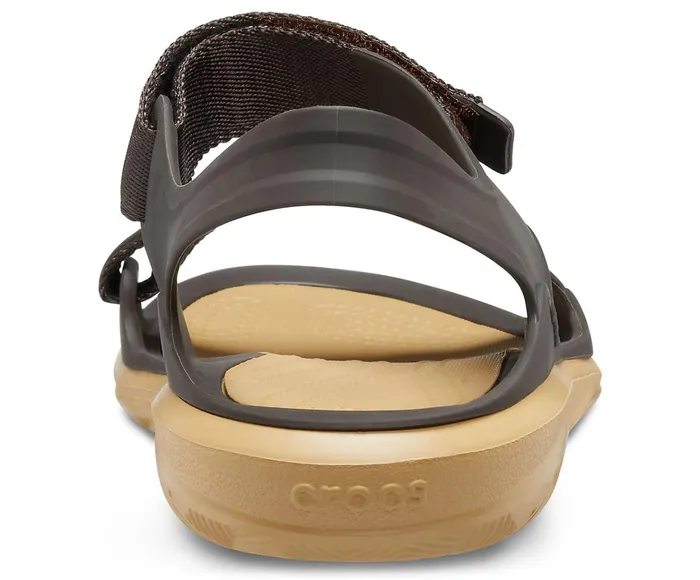 Men Swiftwater Expedition Sandal Espresso Tan Crocs Sandals