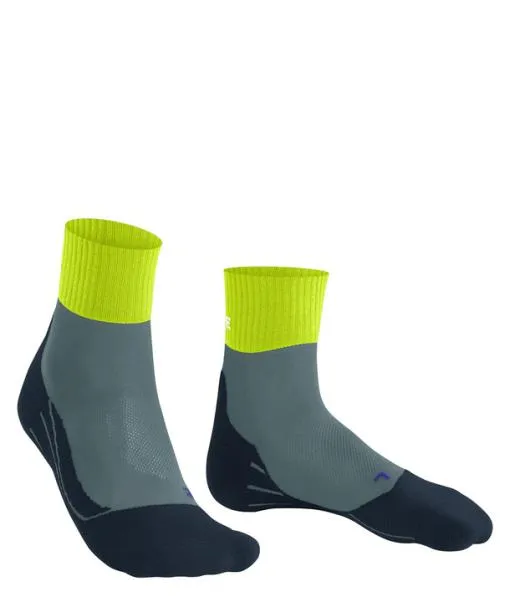 Men TK2 Explore Cool Short Men Trekking Short Sock Steel Grey FALKE Hiking Socks