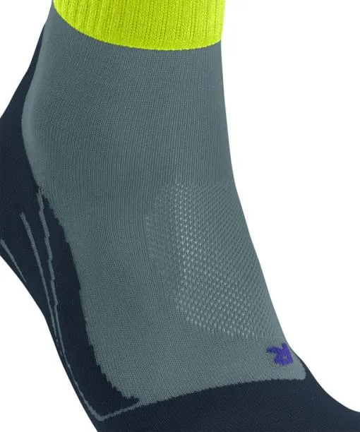 Men TK2 Explore Cool Short Men Trekking Short Sock Steel Grey FALKE Hiking Socks