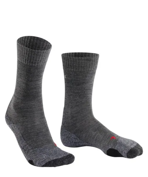 Men TK2 Explore Men Trekking Socks Asphalt Mel FALKE Hiking Socks