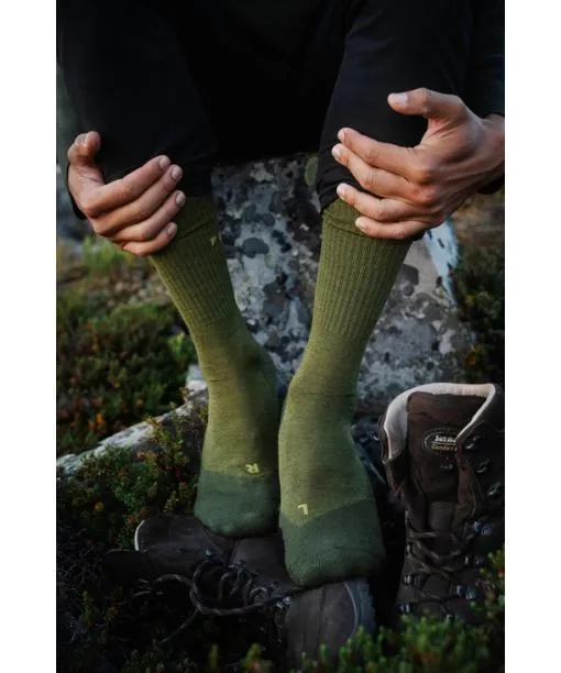 Men TK2 Explore Wool Men Trekking Socks Smog FALKE Hiking Socks