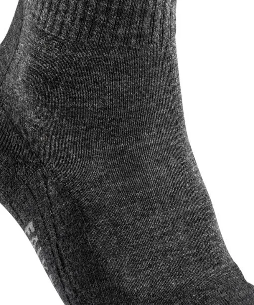Men TK2 Explore Wool Men Trekking Socks Smog FALKE Hiking Socks