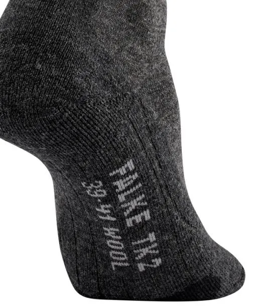 Men TK2 Explore Wool Men Trekking Socks Smog FALKE Hiking Socks