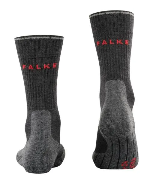 Men TK2 Explore Wool Silk Men Trekking Socks Anthramel FALKE Hiking Socks